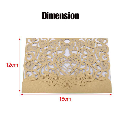 20pcs Love Pattern Invitation Cards Invitation Holders for Wedding Birthday Party Anniversary
20pcs Love Pattern Invitation Cards Invitation Holders for Wedding Birthday Party Anniversary