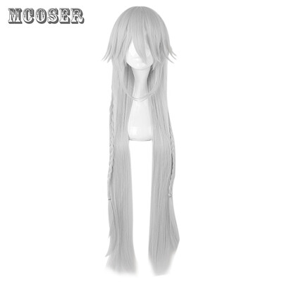 Mcoser Side Swept Bang Long Straight Anime Wig with 2 Braids Cosplay for UNDER TAKER
Mcoser Side Swept Bang Long Straight Anime Wig with 2 Braids Cosplay for UNDER TAKER