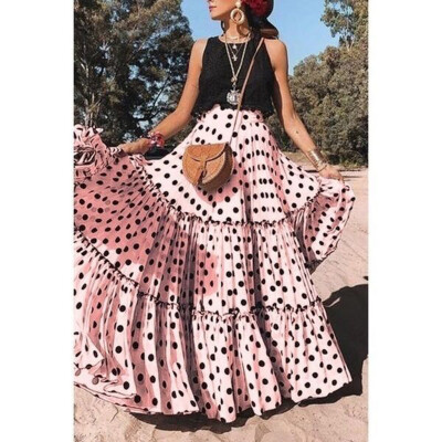 Roseonmyhand Women Fashion High Waist Polka Dot Printed Skirt Loose Ruffled Pleated Skirt
Roseonmyhand Women Fashion High Waist Polka Dot Printed Skirt Loose Ruffled Pleated Skirt