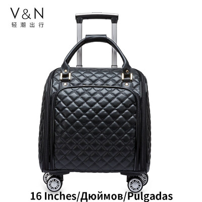 Business luggage trolley case Korean portable small trolley bag boarding bag light luggage suitcase 16 inch
Business luggage trolley case Korean portable small trolley bag boarding bag light luggage suitcase 16 inch