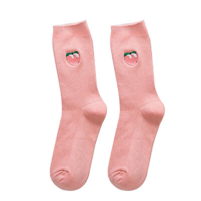 Cotton Cute Fruit Print Womens Socks Retro Embroidery Long Colorful Funny Socks Women Hose
Cotton Cute Fruit Print Womens Socks Retro Embroidery Long Colorful Funny Socks Women Hose