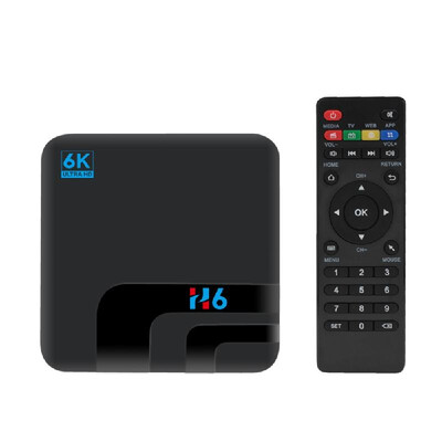 H6 Intelligent STB Set Top Box 6K Wifi Media Player TV Receiver Network TV Set-top Box Android 9 ALLWINNER H6 5760 3240 2GB RAM
H6 Intelligent STB Set Top Box 6K Wifi Media Player TV Receiver Network TV Set-top Box Android 9 ALLWINNER H6 5760 3240 2GB RAM