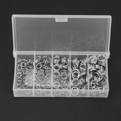 Greensen 200pcs Stainless Steel Double Split Ring Connector Fishing Tackle Accessories
Greensen 200pcs Stainless Steel Double Split Ring Connector Fishing Tackle Accessories
