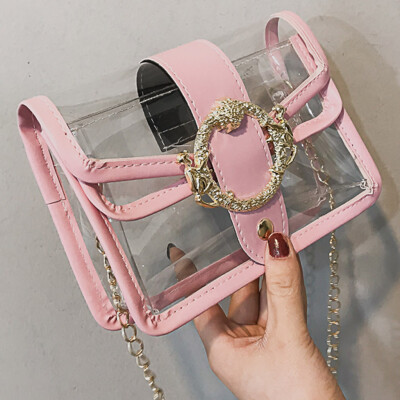 Tailored Womens Wild Shoulder Bag Transparent Messenger Bag Jelly Bag Mobile Phone Bag
Tailored Womens Wild Shoulder Bag Transparent Messenger Bag Jelly Bag Mobile Phone Bag