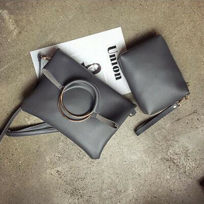 2019 New Style Ring Composite Bags 2 Pieces Set Women PU Leather Handbag One Shoulder Folding Bag Casual
2019 New Style Ring Composite Bags 2 Pieces Set Women PU Leather Handbag One Shoulder Folding Bag Casual