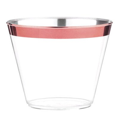 18Pcs 270ml Disposable Plastic Champagne Red Wine Ice Cream Dessert Tasting Cup
18Pcs 270ml Disposable Plastic Champagne Red Wine Ice Cream Dessert Tasting Cup