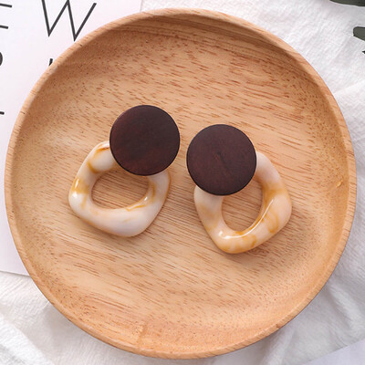Fashion Big Resin Drop Earrings For Women New Acetic Acid Large Korea Square Earrings Trendy Wood Geometric Jewelry
Fashion Big Resin Drop Earrings For Women New Acetic Acid Large Korea Square Earrings Trendy Wood Geometric Jewelry