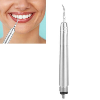 Greensen Dental Ultrasonic Air Drive Teeth Scaling Machine Handpiece with 3 Tips 4 Holes
Greensen Dental Ultrasonic Air Drive Teeth Scaling Machine Handpiece with 3 Tips 4 Holes