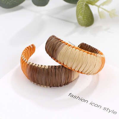 Flashbuy Raffia Sector Drop Earrings For Women Geometric Handmade Rattan Earring Fashion Jewelry Wedding Gift Accessories
Flashbuy Raffia Sector Drop Earrings For Women Geometric Handmade Rattan Earring Fashion Jewelry Wedding Gift Accessories