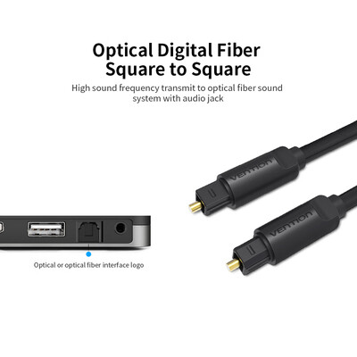 VENTION Digital Optical Fiber Audio Cable HiFi DTS Stereo Cable for DVDPlayerHome Theater Audio Extension Cable 5m1640ft
VENTION Digital Optical Fiber Audio Cable HiFi DTS Stereo Cable for DVDPlayerHome Theater Audio Extension Cable 5m1640ft