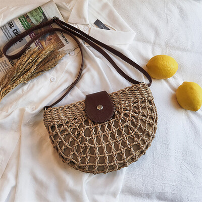 Summer new personality small bag female 2019 new wave Korean version of the wild single shoulder slung fashion woven saddle bag
Summer new personality small bag female 2019 new wave Korean version of the wild single shoulder slung fashion woven saddle bag
