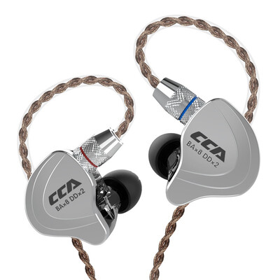 CCA C10 4BA1DD Hybrid In Ear Earphone HIFI DJ Monitor Running Sport Earphone Headset Earbud With Detacable Upgraded Cable
CCA C10 4BA1DD Hybrid In Ear Earphone HIFI DJ Monitor Running Sport Earphone Headset Earbud With Detacable Upgraded Cable