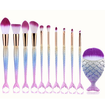 〖Follure〗11Pcs Mermaid Beauty Cosmetic Makeup Brush Tool Set Foundation Eyeshadow Brushes
〖Follure〗11Pcs Mermaid Beauty Cosmetic Makeup Brush Tool Set Foundation Eyeshadow Brushes