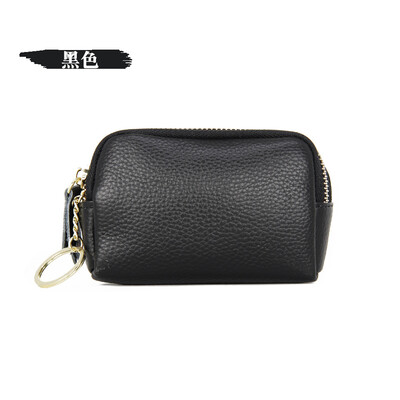 2019 new European&American first layer leather simple fashion mini coin purse double zipper leather clutch bag key bag
2019 new European&American first layer leather simple fashion mini coin purse double zipper leather clutch bag key bag