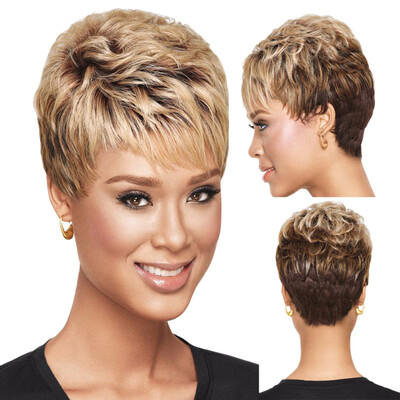 〖Follure〗Women Natural Synthetic Hair Wig Short Mix Colors Full Wigs Party Hair Wigs
〖Follure〗Women Natural Synthetic Hair Wig Short Mix Colors Full Wigs Party Hair Wigs