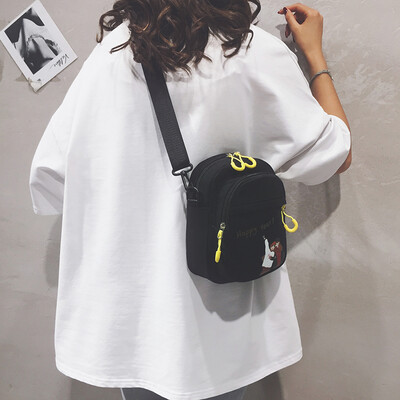 Small fresh foreign girl slung bag female 2019 new Japanese Harajuku wild student shoulder canvas bag tide
Small fresh foreign girl slung bag female 2019 new Japanese Harajuku wild student shoulder canvas bag tide