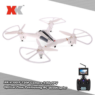XK X300-F 24G 6-Axis Gyro 720P Wide Angle Camera 58G FPV Optical Flow Positioning RC Quadcopter Drone
XK X300-F 24G 6-Axis Gyro 720P Wide Angle Camera 58G FPV Optical Flow Positioning RC Quadcopter Drone