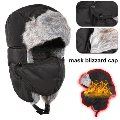 Unisex Winter Ear Flap Trooper Trapper Bomber Hat Keeping Warm While Skating Skiing Mask Blizzard Cap Outdoor Activities
Unisex Winter Ear Flap Trooper Trapper Bomber Hat Keeping Warm While Skating Skiing Mask Blizzard Cap Outdoor Activities
