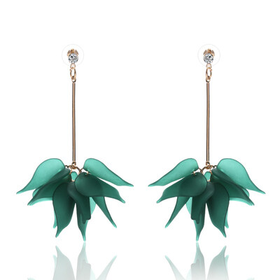 EK455 Newest Lady Colorful Elegant Women Crystal Flower Colorful Drop Long Dangle Earrings Wedding Jewelry Hyperbole Best Gift
EK455 Newest Lady Colorful Elegant Women Crystal Flower Colorful Drop Long Dangle Earrings Wedding Jewelry Hyperbole Best Gift