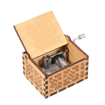 Wood Music Box Mini Vintage Engraved Hand-Operated Musical Box Birthday Christmas Valentines Day Exquisite Gift
Wood Music Box Mini Vintage Engraved Hand-Operated Musical Box Birthday Christmas Valentines Day Exquisite Gift
