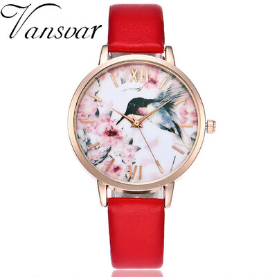Beautiful Chinese Style Women Watches Flower Bird Fashion Rose Gold Casual Leather Ladies Wristwatches Female Dress Quartz Clock
Beautiful Chinese Style Women Watches Flower Bird Fashion Rose Gold Casual Leather Ladies Wristwatches Female Dress Quartz Clock