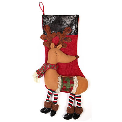 Toponeto Happy New Year Christmas Stocking Sock Candy Gift Bag Xmas Tree Hanging Ornament
Toponeto Happy New Year Christmas Stocking Sock Candy Gift Bag Xmas Tree Hanging Ornament