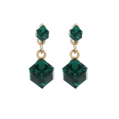 Famous Brand Fashion Brincos Wedding Jewelry Big Blue Earring Crytal Square Stud Earrings For Women
Famous Brand Fashion Brincos Wedding Jewelry Big Blue Earring Crytal Square Stud Earrings For Women