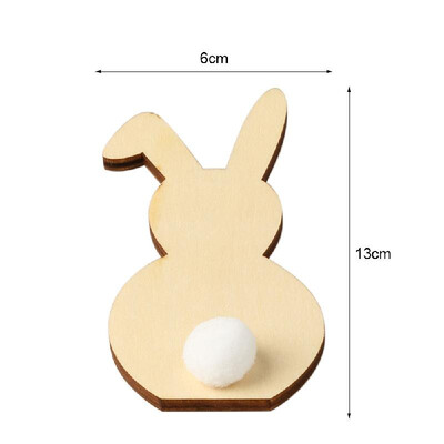 1pcs Natural Wooden Cutout DIY Easter Rabbit Ornaments Craft with Plush Ball for Festival Party Home Decoration Gifts
1pcs Natural Wooden Cutout DIY Easter Rabbit Ornaments Craft with Plush Ball for Festival Party Home Decoration Gifts