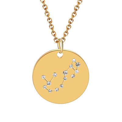 Necklace Women Sweet Simple Jewelry Cartoon Twelve constellations Tag Pendants Clavicle Delicate Cute Necklace collares
Necklace Women Sweet Simple Jewelry Cartoon Twelve constellations Tag Pendants Clavicle Delicate Cute Necklace collares