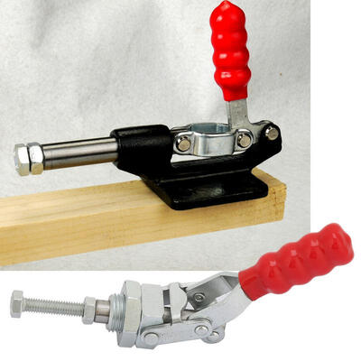 Greensen Galvanized Iron 10mm Range PushPull Quick-Release Toggle Clamp 100kg Clamping Force
Greensen Galvanized Iron 10mm Range PushPull Quick-Release Toggle Clamp 100kg Clamping Force