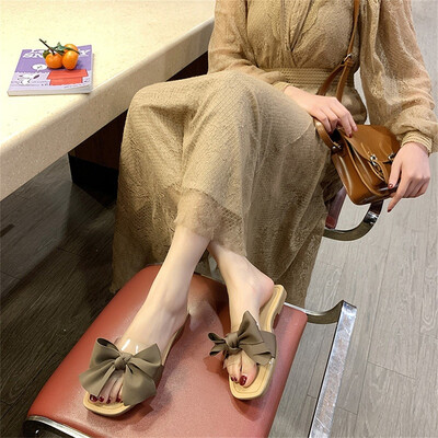 Rose Women Shoes Bow Knot Sandals Summer Fashion Leisure Sliders Flat With Slipper
Rose Women Shoes Bow Knot Sandals Summer Fashion Leisure Sliders Flat With Slipper