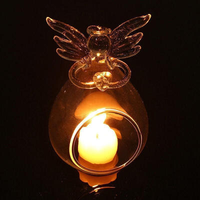 Romantic Angel Crystal Glass Candle Holder Hanging TeaLight Candlestick Wedding Party Dinner Decor
Romantic Angel Crystal Glass Candle Holder Hanging TeaLight Candlestick Wedding Party Dinner Decor