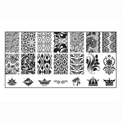 Toponeto 1PC Women Nail Art DIY Nail Stamp Stamping Image Plate Print Nail Art Template
Toponeto 1PC Women Nail Art DIY Nail Stamp Stamping Image Plate Print Nail Art Template