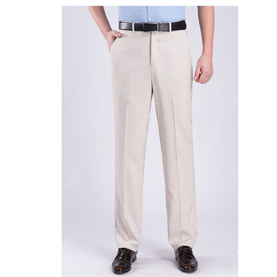 WENGUANGUO Summer thin section pleated high waist free hot straight loose standard version mens trousers 7944
WENGUANGUO Summer thin section pleated high waist free hot straight loose standard version mens trousers 7944