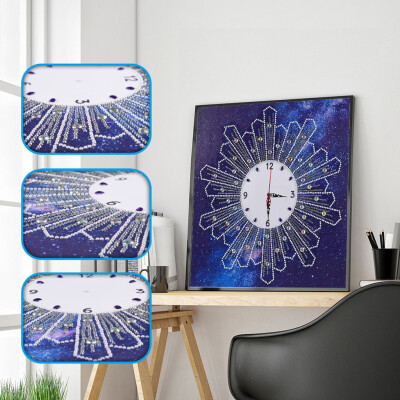 Gobestart 5D Special Diamond-Shaped Embroidery Wall Clock DIY Painting Diamond Cross Stitc
Gobestart 5D Special Diamond-Shaped Embroidery Wall Clock DIY Painting Diamond Cross Stitc