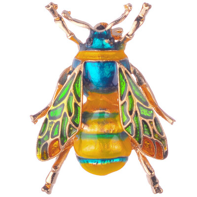 Cute Bee Fly Insect Brooch Clothes Accessories Enamel Brooches Birthday Gifts Jewelry
Cute Bee Fly Insect Brooch Clothes Accessories Enamel Brooches Birthday Gifts Jewelry