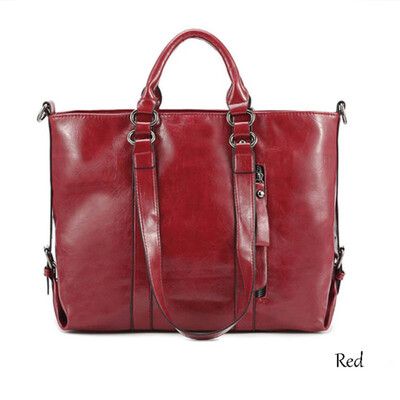 2019 Quality Design Women Handbag Lustrous PU Leather Shoulder Bags Fashion Ladies Solid Double Straps Large Capacity Bags
2019 Quality Design Women Handbag Lustrous PU Leather Shoulder Bags Fashion Ladies Solid Double Straps Large Capacity Bags