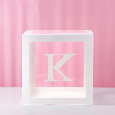Toponeto Letter A- Z Transparent Gift Boxes Kid Birthday Baby Shower Party Decoration
Toponeto Letter A- Z Transparent Gift Boxes Kid Birthday Baby Shower Party Decoration