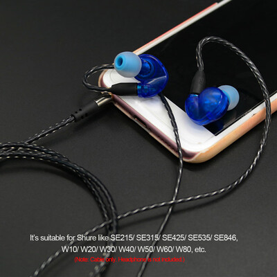 35mm Wired Headphone Audio Cable Replacement Earphones MMCX Connector Detachable for SE215 SE315 SE425 SE535 SE846 UE900 Earp
35mm Wired Headphone Audio Cable Replacement Earphones MMCX Connector Detachable for SE215 SE315 SE425 SE535 SE846 UE900 Earp