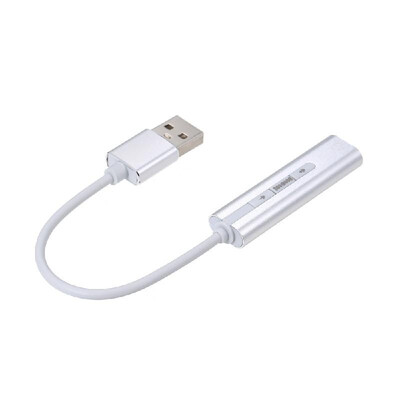 USB External Sound Card Hi-Fi Magic Voice 71 CH Audio Card Adapter USB to Jack 35mm Earphone Microphone Speaker for Laptop PCSl
USB External Sound Card Hi-Fi Magic Voice 71 CH Audio Card Adapter USB to Jack 35mm Earphone Microphone Speaker for Laptop PCSl
