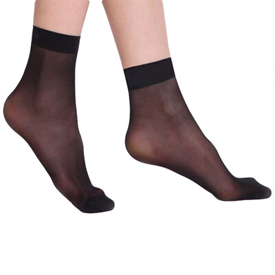 10 Pairs\Lot Summer Transparent Crystal Silk Socks For Women High Elastic Black Spandex Short Socks Female Socks
10 Pairs\Lot Summer Transparent Crystal Silk Socks For Women High Elastic Black Spandex Short Socks Female Socks