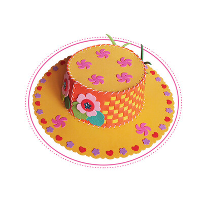Tailored Colorful EVA Handmade Hat Kids Learning DIY Early Educational Toy Handicrafts
Tailored Colorful EVA Handmade Hat Kids Learning DIY Early Educational Toy Handicrafts