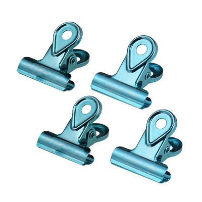 4pcs Paper Metal Bulldog Clip Hinge Clips Clamps 20mm for Documents Files Pictures Home Office
4pcs Paper Metal Bulldog Clip Hinge Clips Clamps 20mm for Documents Files Pictures Home Office