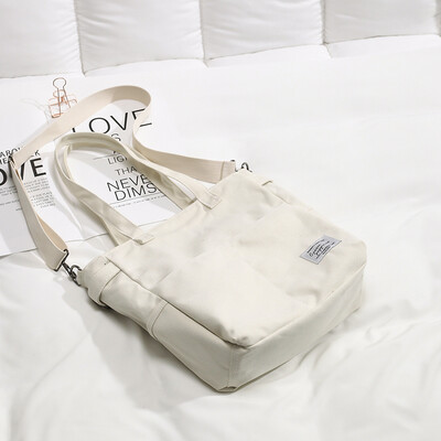 Shopping bag bag female 2019 new casual simple wild large capacity portable Korean canvas shoulder Messenger bag
Shopping bag bag female 2019 new casual simple wild large capacity portable Korean canvas shoulder Messenger bag