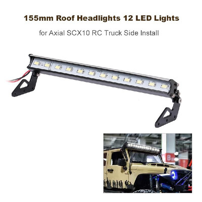 155mm Roof Headlights RC Off-Road Dome 12 LED Lights for Axial SCX10 RC Truck Side Install
155mm Roof Headlights RC Off-Road Dome 12 LED Lights for Axial SCX10 RC Truck Side Install