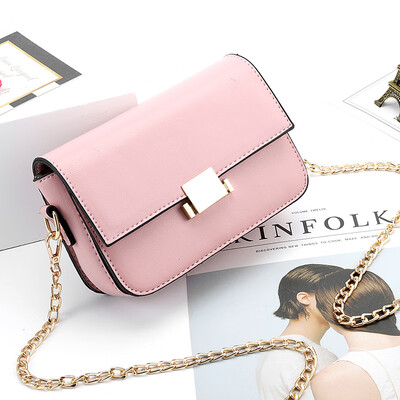 Korean wave new chain bag small square bag shoulder Messenger bag fashion lock simple tofu bag
Korean wave new chain bag small square bag shoulder Messenger bag fashion lock simple tofu bag