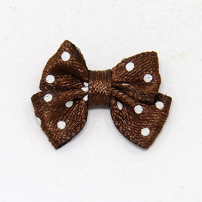 Spot Ribbon Hair Bows Fabric Material in Polka Dots Design good for Dress & Hair Jewelry Decoration Coffee about 1718mm wide
Spot Ribbon Hair Bows Fabric Material in Polka Dots Design good for Dress & Hair Jewelry Decoration Coffee about 1718mm wide