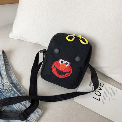 Casual fashion ugly sesame street canvas bag female 2019 new cute cartoon simple versatile shoulder Messenger bag
Casual fashion ugly sesame street canvas bag female 2019 new cute cartoon simple versatile shoulder Messenger bag