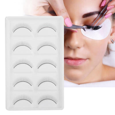Greensen 5 Pairs False Eyelashes Training Lashes for Beginners Eyelash Extensions Beauty Salon Practice
Greensen 5 Pairs False Eyelashes Training Lashes for Beginners Eyelash Extensions Beauty Salon Practice