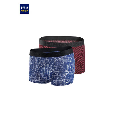HLA Haitang House Knit Boxer Shorts Men 2019 Spring New Two Soft Print Panties HUKAJ1R023A Red Brown Pattern Royal Blue Pattern 23 180105
HLA Haitang House Knit Boxer Shorts Men 2019 Spring New Two Soft Print Panties HUKAJ1R023A Red Brown Pattern Royal Blue Pattern 23 180105